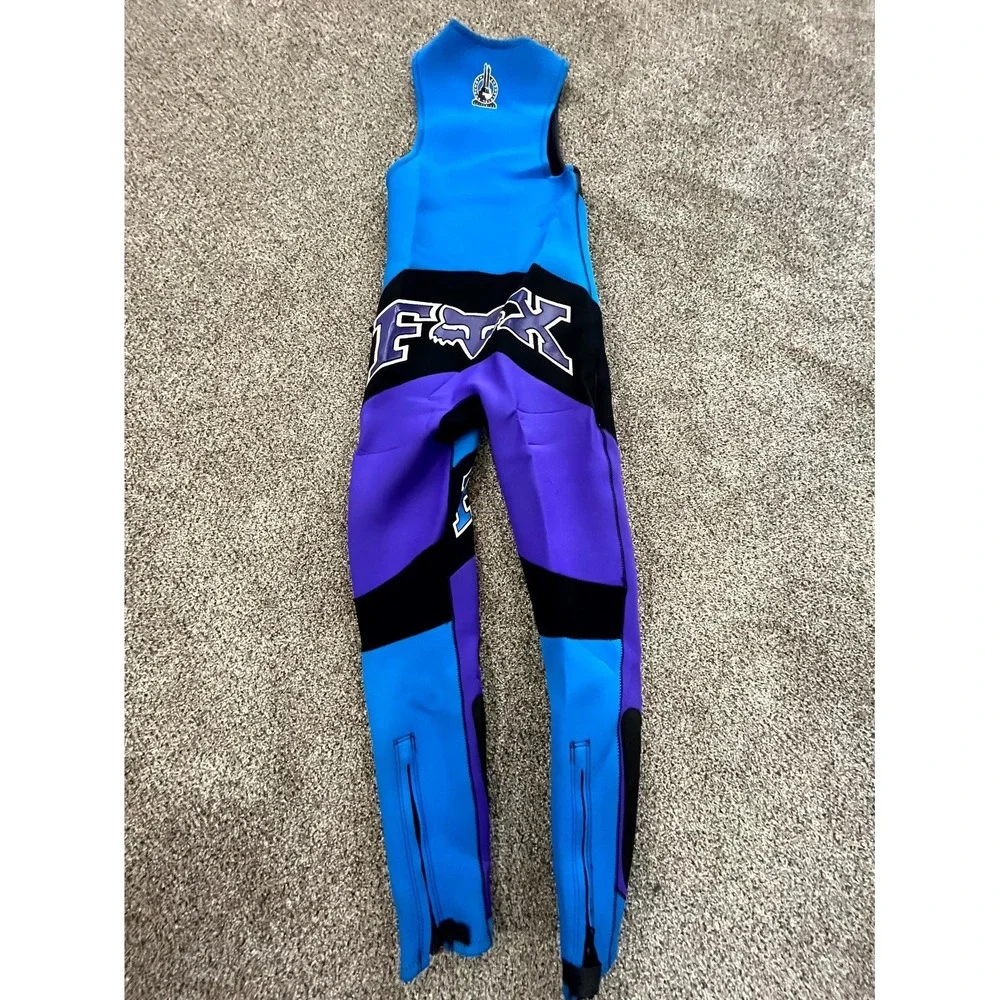 Vintage‎ Fox Racing Radiator 3 Wetsuit Mens Medium Purple Mountain Bike Gear